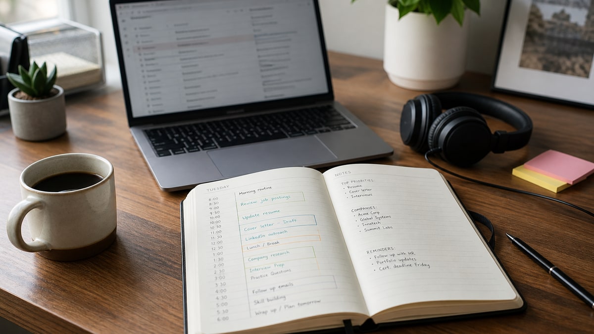Time Management Tips for Remote Workers (Job Search Edition) — HireFlow career guide
